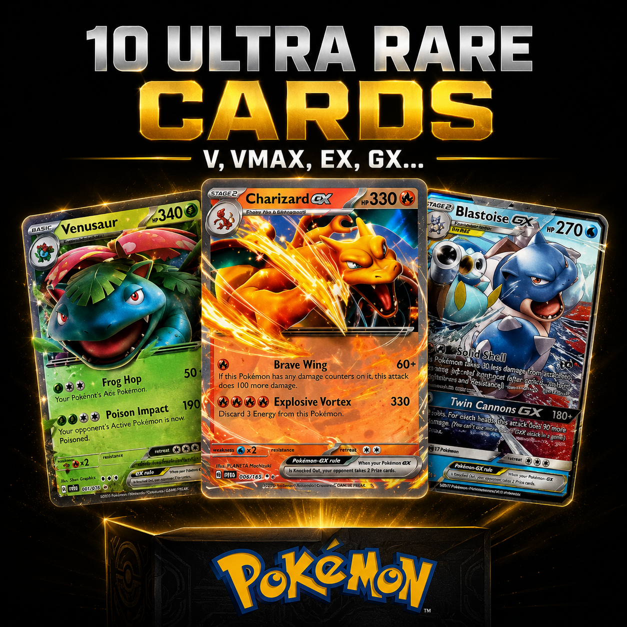 Pokémon GOD Pack – 10 Guaranteed Ultra Rare & Full Art Cards